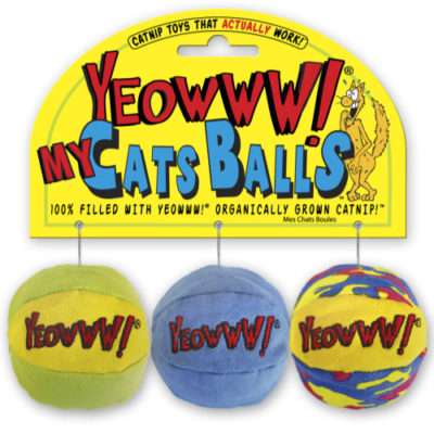 Yeowww Catnip Cat Toy My Cats Balls Yeowww Catnip Cat Toy My Cats Balls